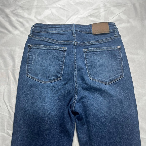 Judy Blue Dark Wash Distressed Flare Jeans Juniors size 7/28 stretch JB88739 - Picture 14 of 15